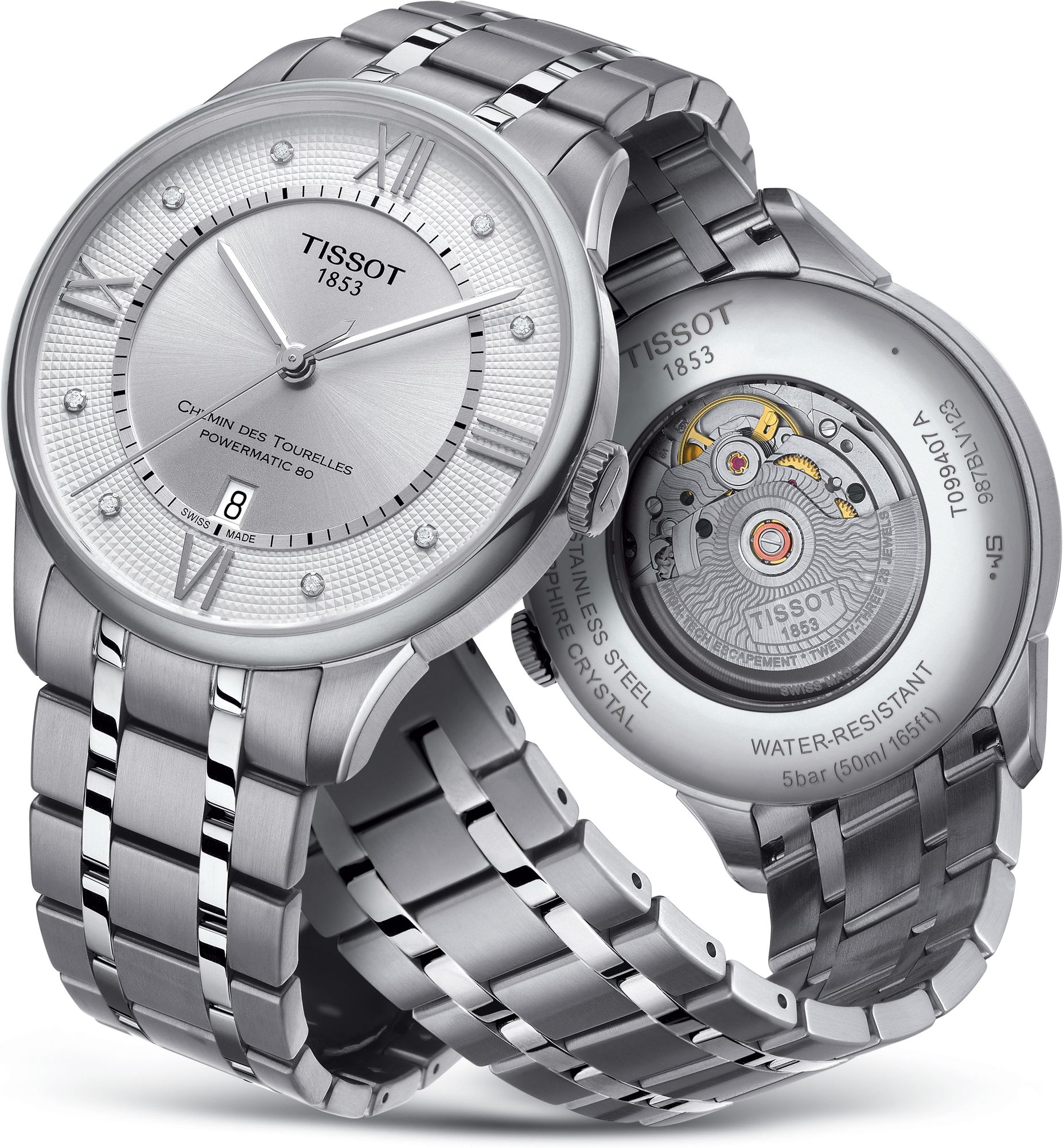 Tissot CHEMIN DES TOURELLES SPECIAL  BRILL. T099.407.11.033.00 Orologio automatico uomo