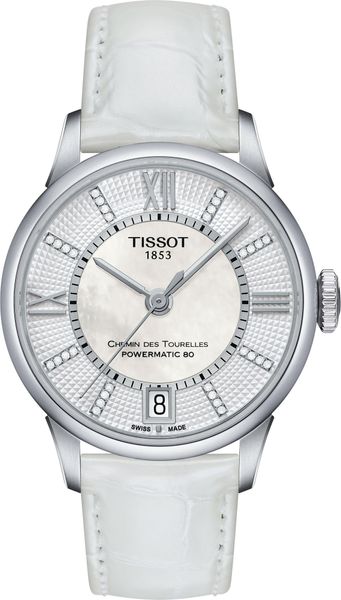 Tissot CHEMIN DES TOURELLES POWERMATIC 80 T099.207.16.116.00 Orologio automatico donna Tissot CHEMIN DES TOURELLES POWERMATIC 80 T099.207.16.116.00 Orologio automatico donna
