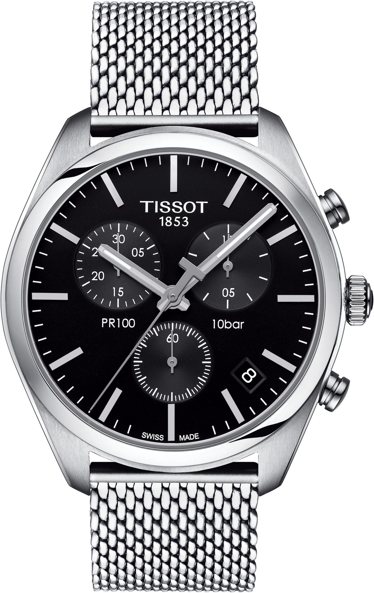 Tissot PR100 CHRONOQUARTZ T101.417.11.051.01 Herrenchronograph Tissot PR100 CHRONOQUARTZ T101.417.11.051.01 Herrenchronograph