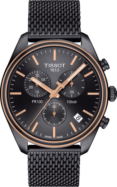 Tissot PR100 CHRONO Q T101.417.23.061.00 Herrenchronograph Tissot PR100 CHRONO Q T101.417.23.061.00 Herrenchronograph
