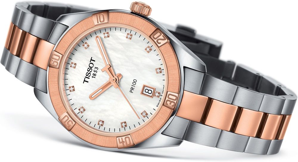 Tissot PR100 SPORT CHIC T101.910.22.116.00 Reloj de Pulsera para mujeres Tissot PR100 SPORT CHIC T101.910.22.116.00 Reloj de Pulsera para mujeres