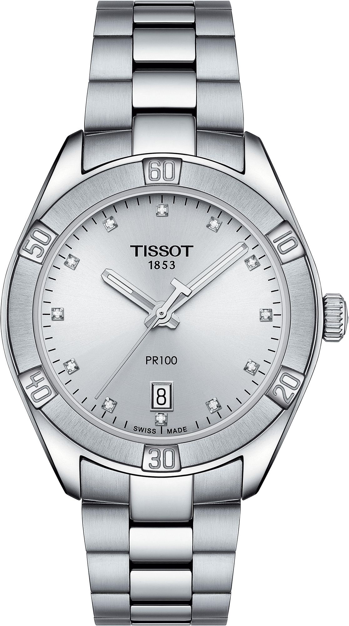 Tissot PR100 SPORT CHIC T101.910.11.036.00 Damenarmbanduhr