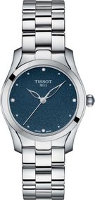 Tissot T-Trend T-Wave Women's Watch - T0232101611101, Leather Strap, Swiss-Made