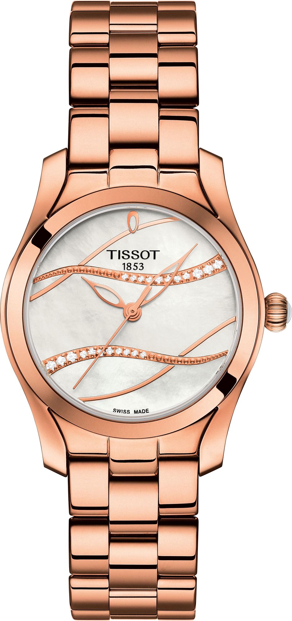 Tissot T-WAVE II DIAMOND Q T112.210.33.111.00 Reloj de Pulsera para mujeres Tissot T-WAVE II DIAMOND Q T112.210.33.111.00 Reloj de Pulsera para mujeres
