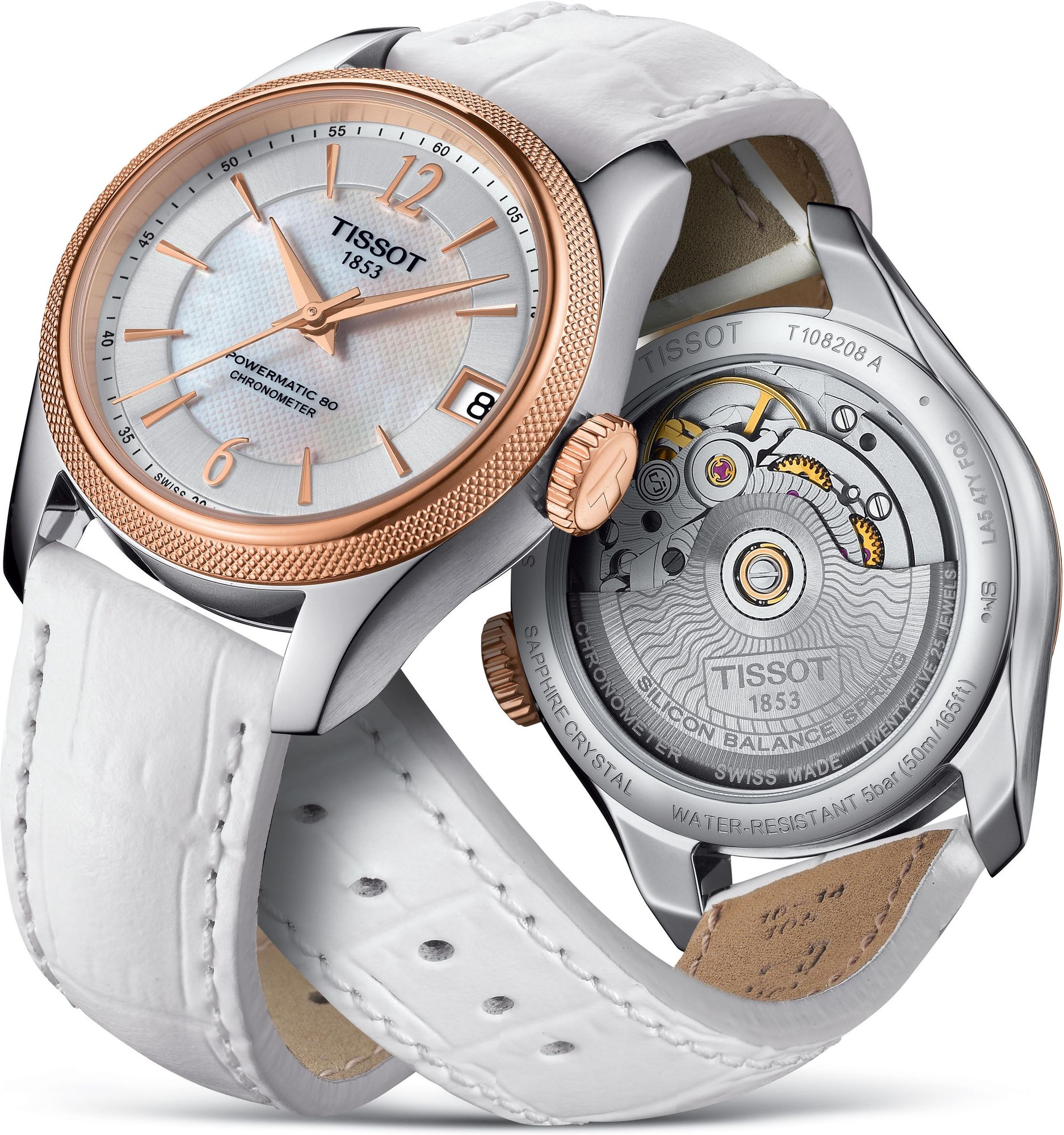 Tissot BALLADE POWERMATIC 80 T108.208.26.117.00 Automatisch horloge voor dames