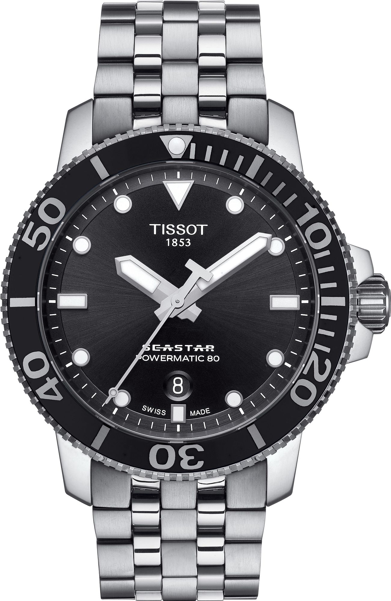 Tissot TISSOT SEASTAR 1000 POWERMATIC 80 T120.407.11.051.00 Automatisch horloge voor heren