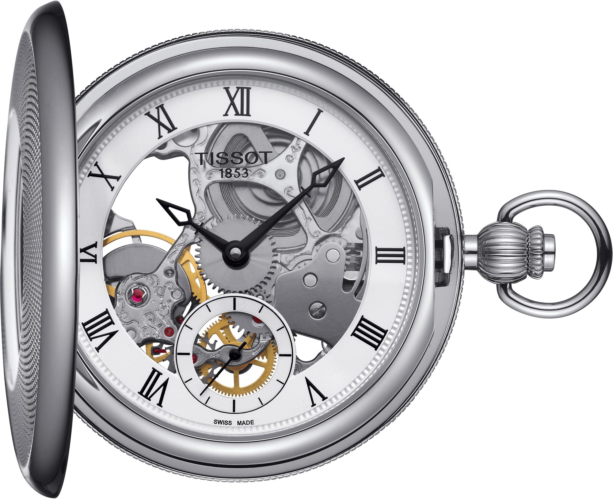 Tissot TASCHENUHR BRIDGEPORT SKELETON T859.405.19.273.00 pocket watch Tissot TASCHENUHR BRIDGEPORT SKELETON T859.405.19.273.00 pocket watch