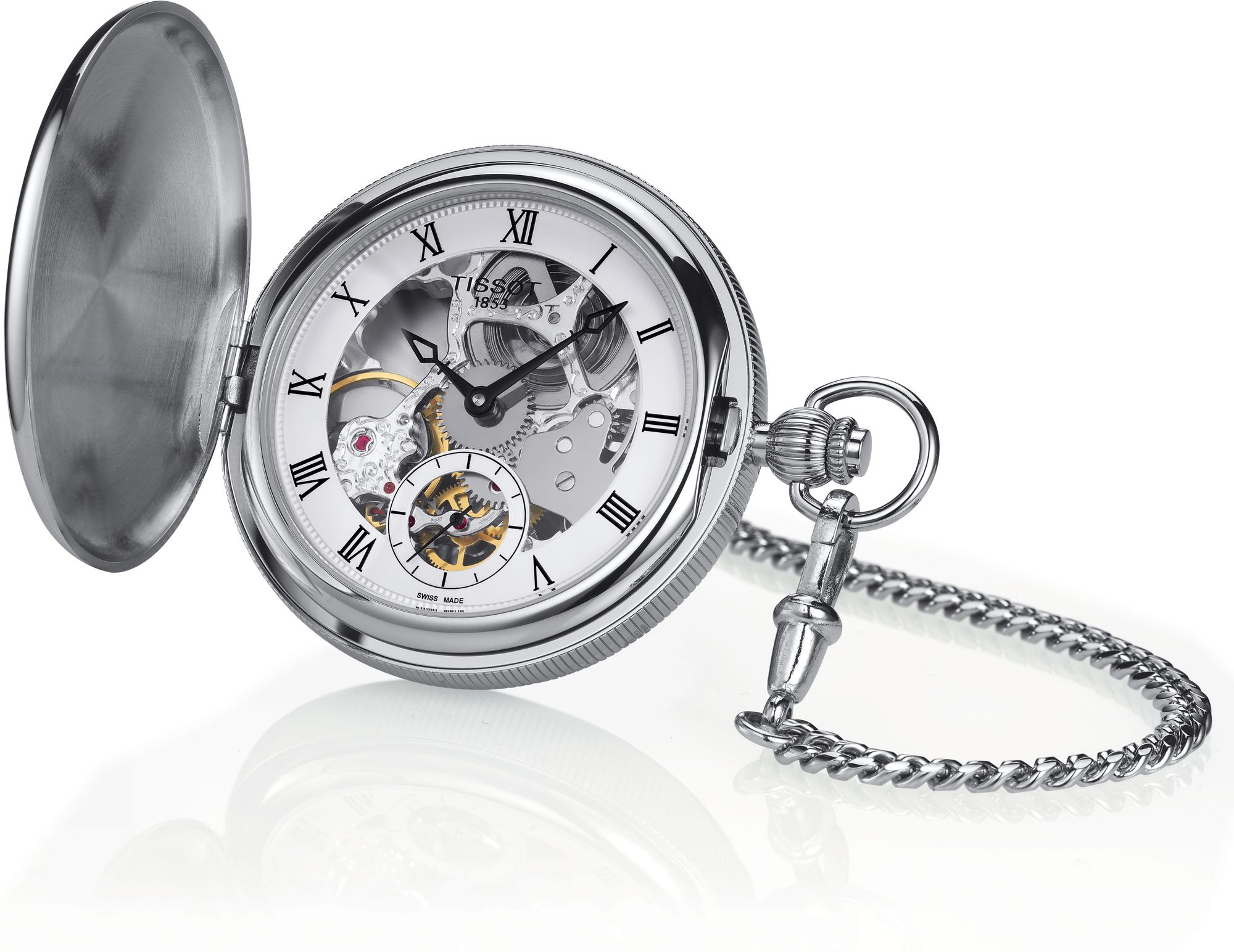 Tissot TASCHENUHR BRIDGEPORT SKELETON T859.405.19.273.00 pocket watch Tissot TASCHENUHR BRIDGEPORT SKELETON T859.405.19.273.00 pocket watch