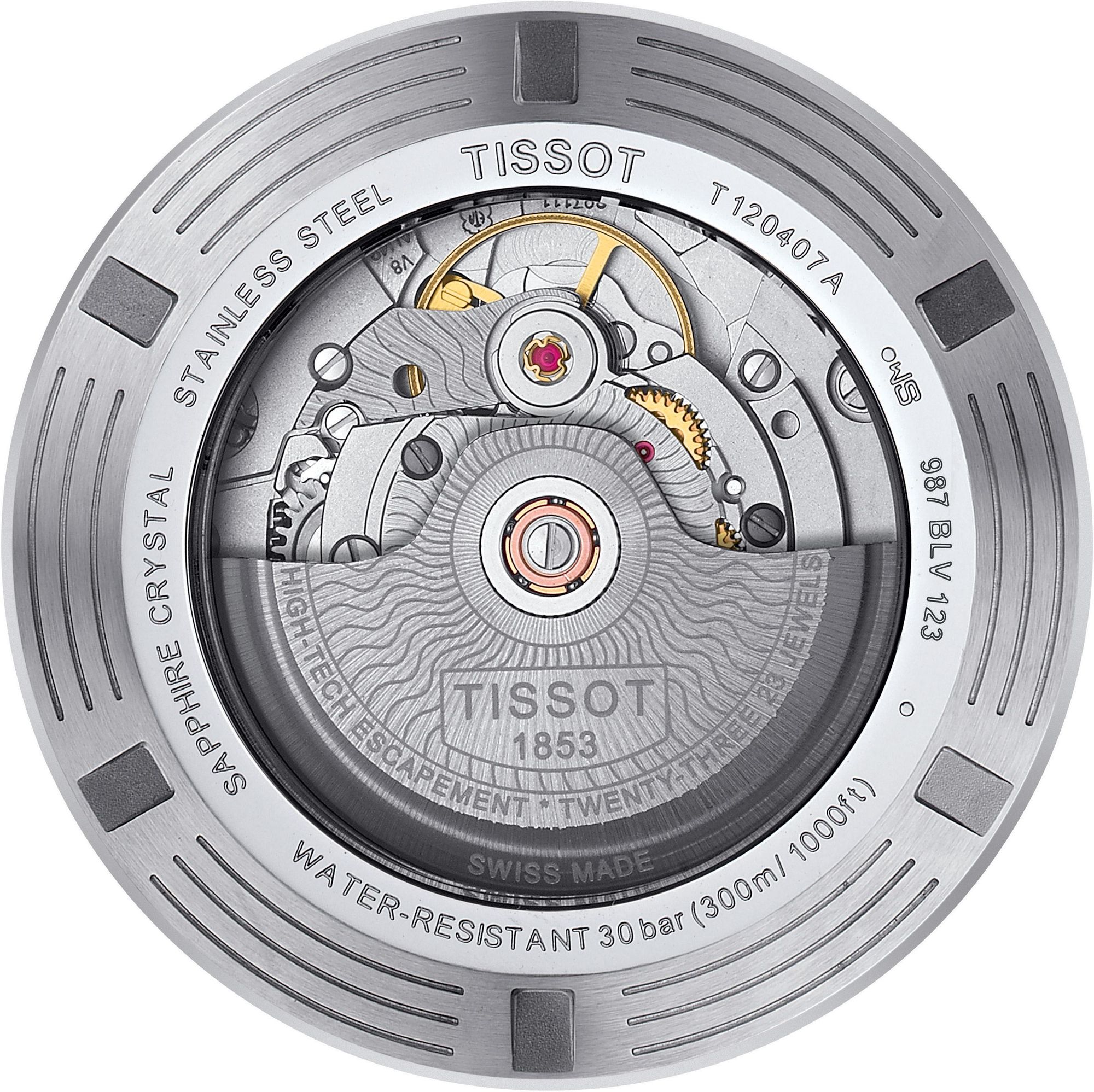 Tissot Tissot Seastar 1000 Powermatic 80 T120.407.17.041.00 Automatisch horloge voor heren