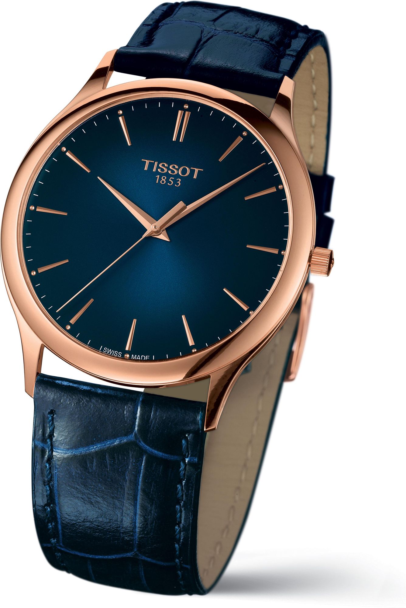 Tissot EXCELLENCE  18 KT ROTGOLDBLUE  Q T926.410.76.041.00 Orologio da polso uomo