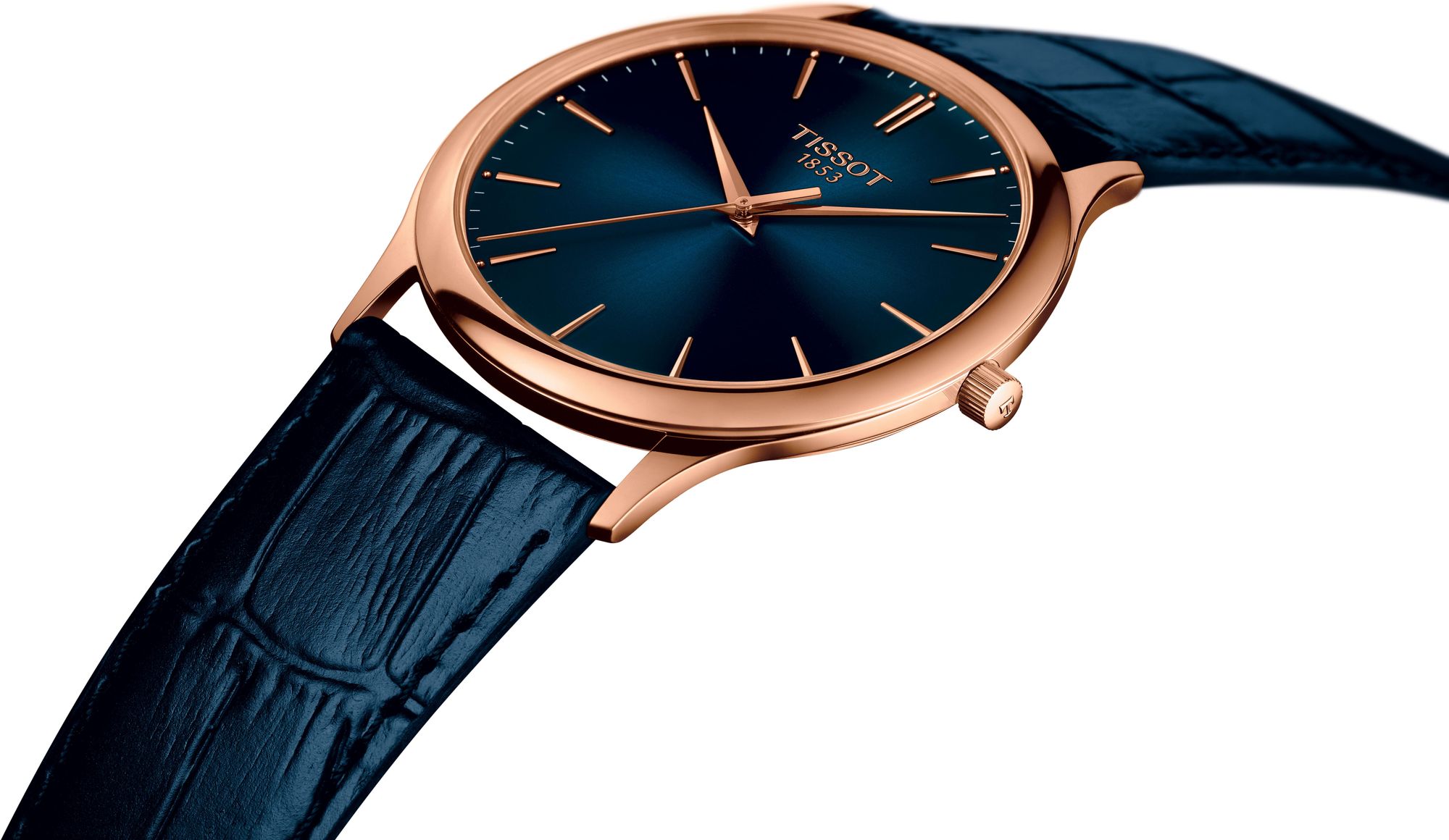 Tissot EXCELLENCE  18 KT ROTGOLDBLUE  Q T926.410.76.041.00 Orologio da polso uomo