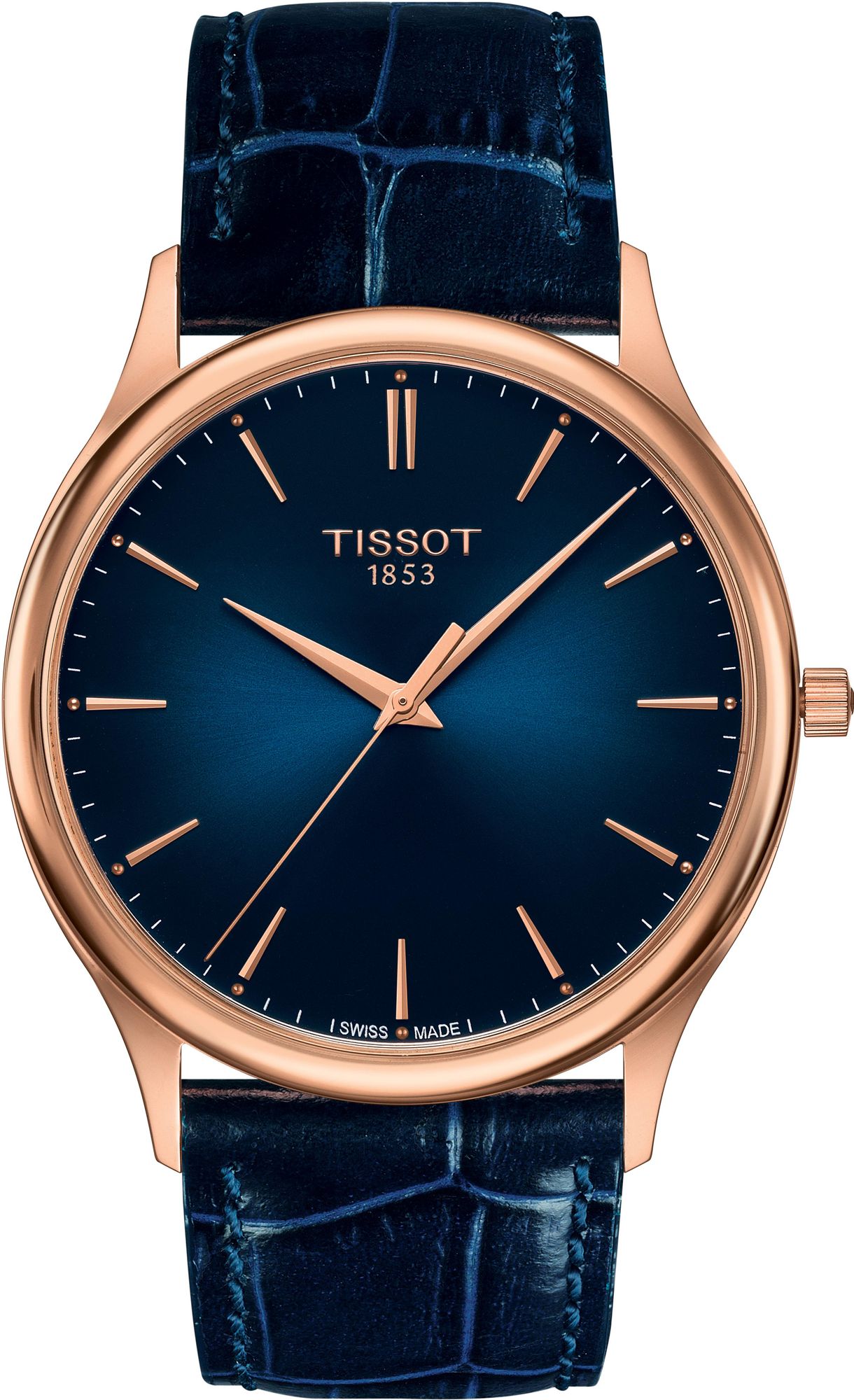 Tissot EXCELLENCE  18 KT ROTGOLDBLUE  Q T926.410.76.041.00 Herrenarmbanduhr