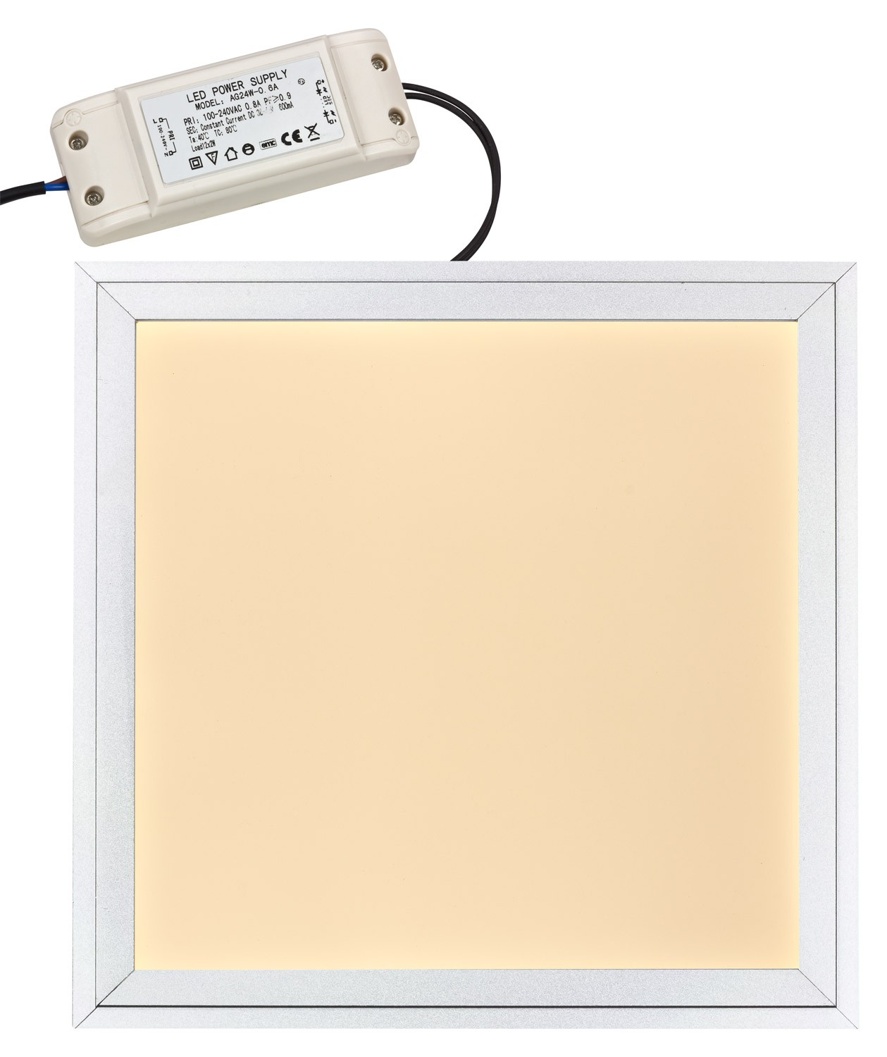 APUS LED Panel 28W, Warm Weiß, 4500K, 30x30cm, 220V