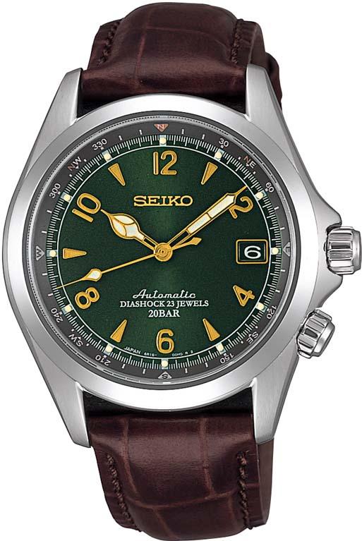 Seiko Alpinist SARB017 Montre Automatique pour hommes Lunette Régable