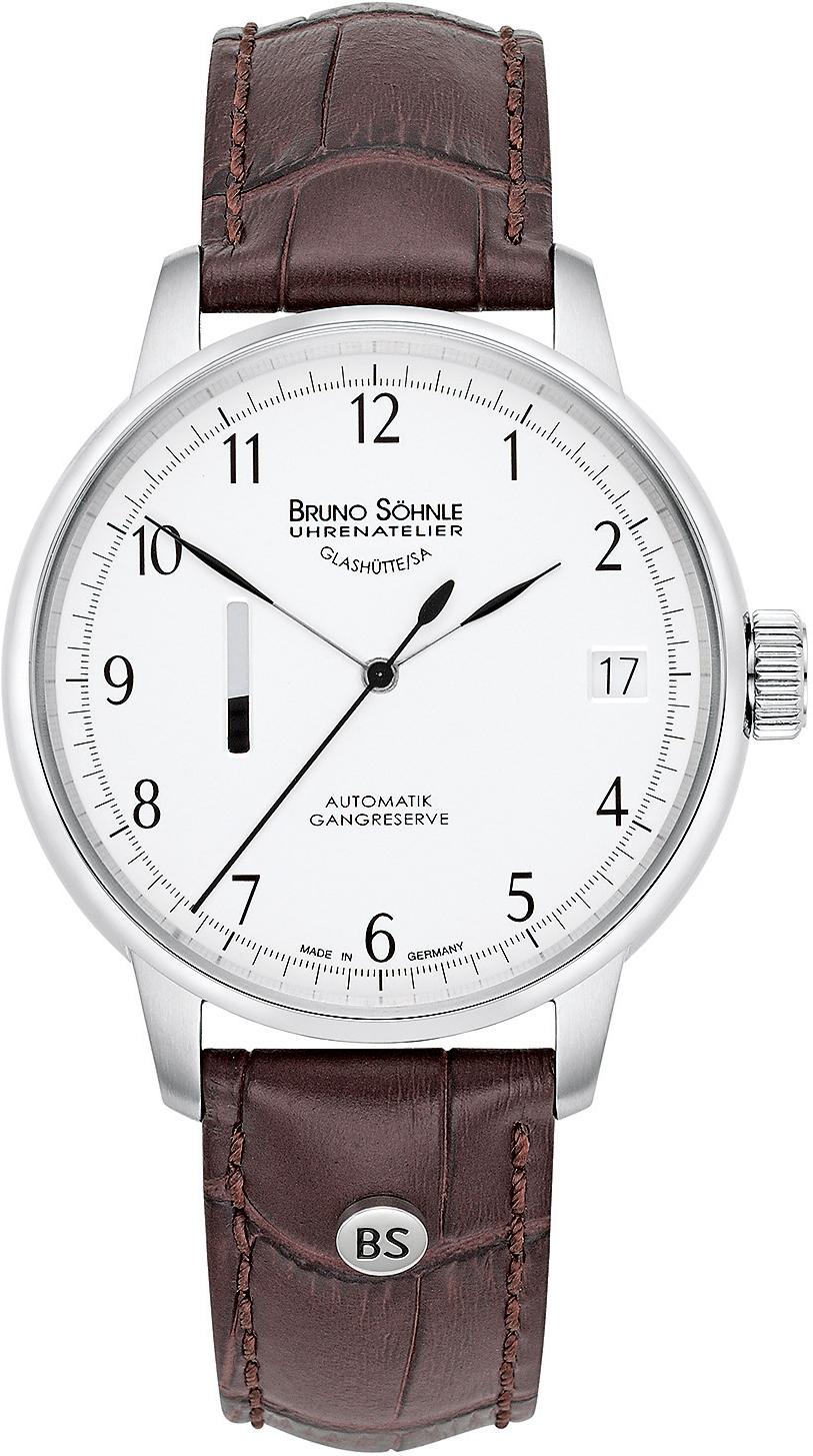 Bruno Söhnle Hamburg Automatik Gangreserve 17-12206-221 Reloj Automático para hombres