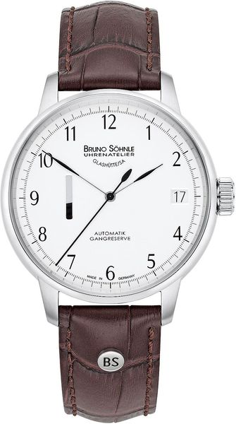 BRUNO SÖHNLE UHRENATELIER GLASHÜTTE/SA Hamburg Automatik Gangreserve 17-12206-221 Montre Automatique pour hommes
