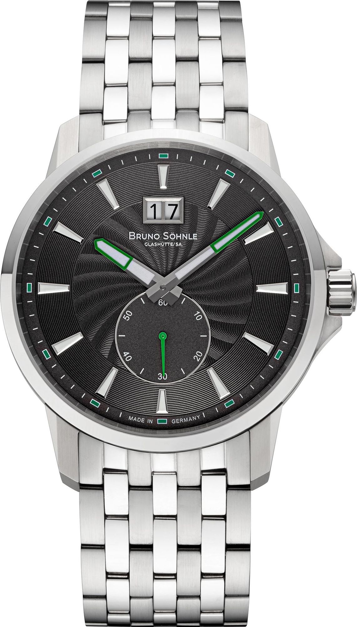 BRUNO SÖHNLE UHRENATELIER GLASHÜTTE/SA Devi 17-13158-842 Heren armbandhorloge BRUNO SÖHNLE UHRENATELIER GLASHÜTTE/SA Devi 17-13158-842 Heren armbandhorloge