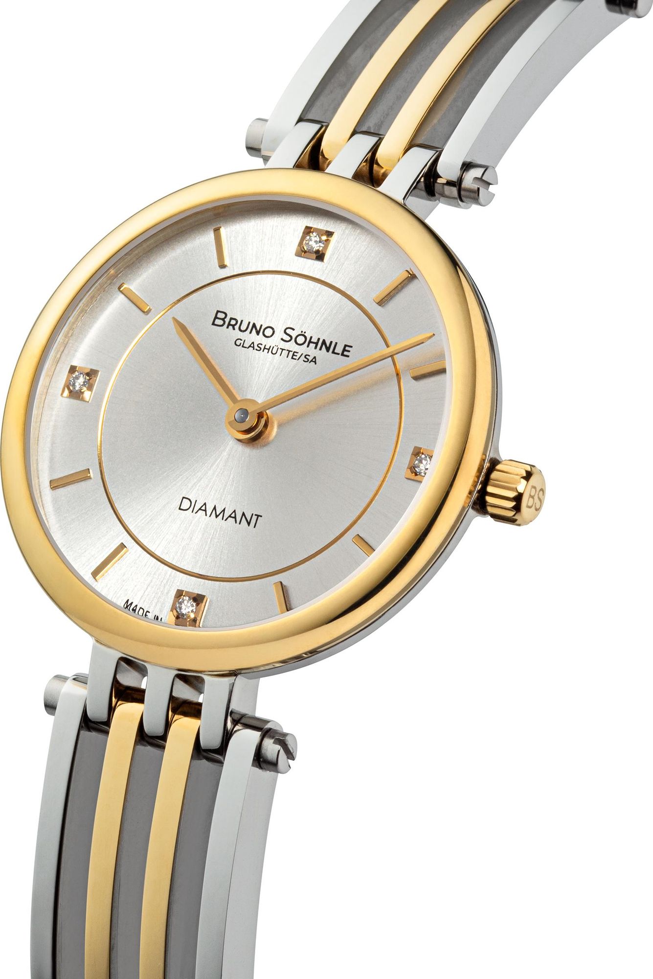 BRUNO SÖHNLE UHRENATELIER GLASHÜTTE/SA Latina II 17-23103-242 Dames armbandhorloge BRUNO SÖHNLE UHRENATELIER GLASHÜTTE/SA Latina II 17-23103-242 Dames armbandhorloge