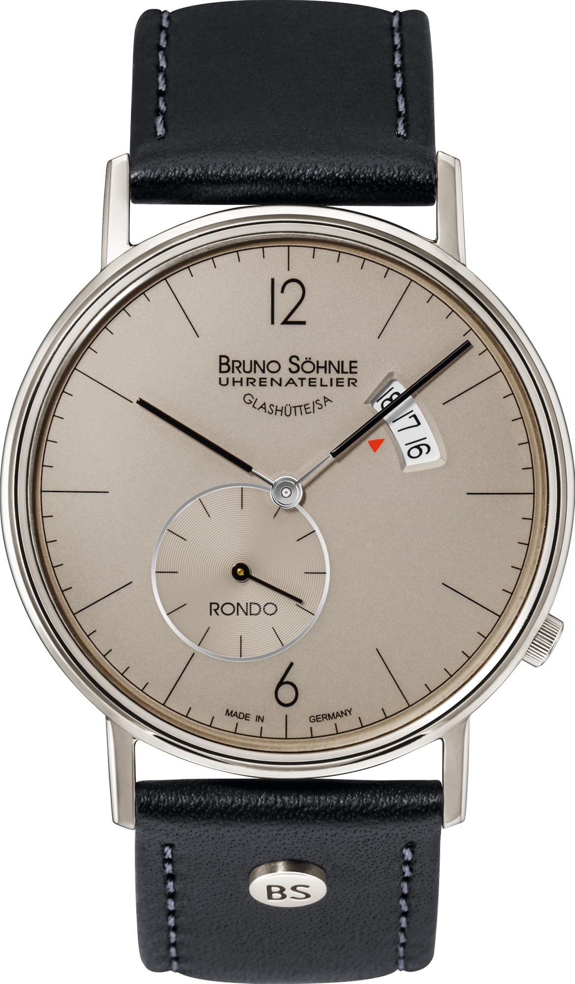 BRUNO SÖHNLE UHRENATELIER GLASHÜTTE/SA Rondo Big 17-13053-861 Reloj de Pulsera para hombres