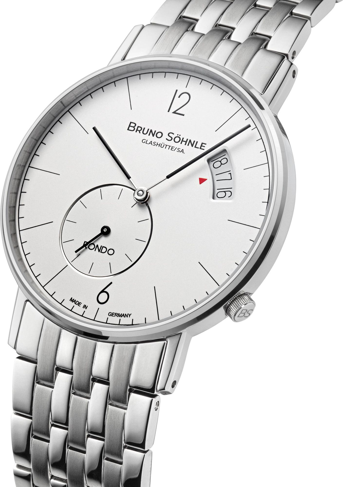 BRUNO SÖHNLE UHRENATELIER GLASHÜTTE/SA Rondo Big 17-13053-262 Orologio da polso uomo BRUNO SÖHNLE UHRENATELIER GLASHÜTTE/SA Rondo Big 17-13053-262 Orologio da polso uomo