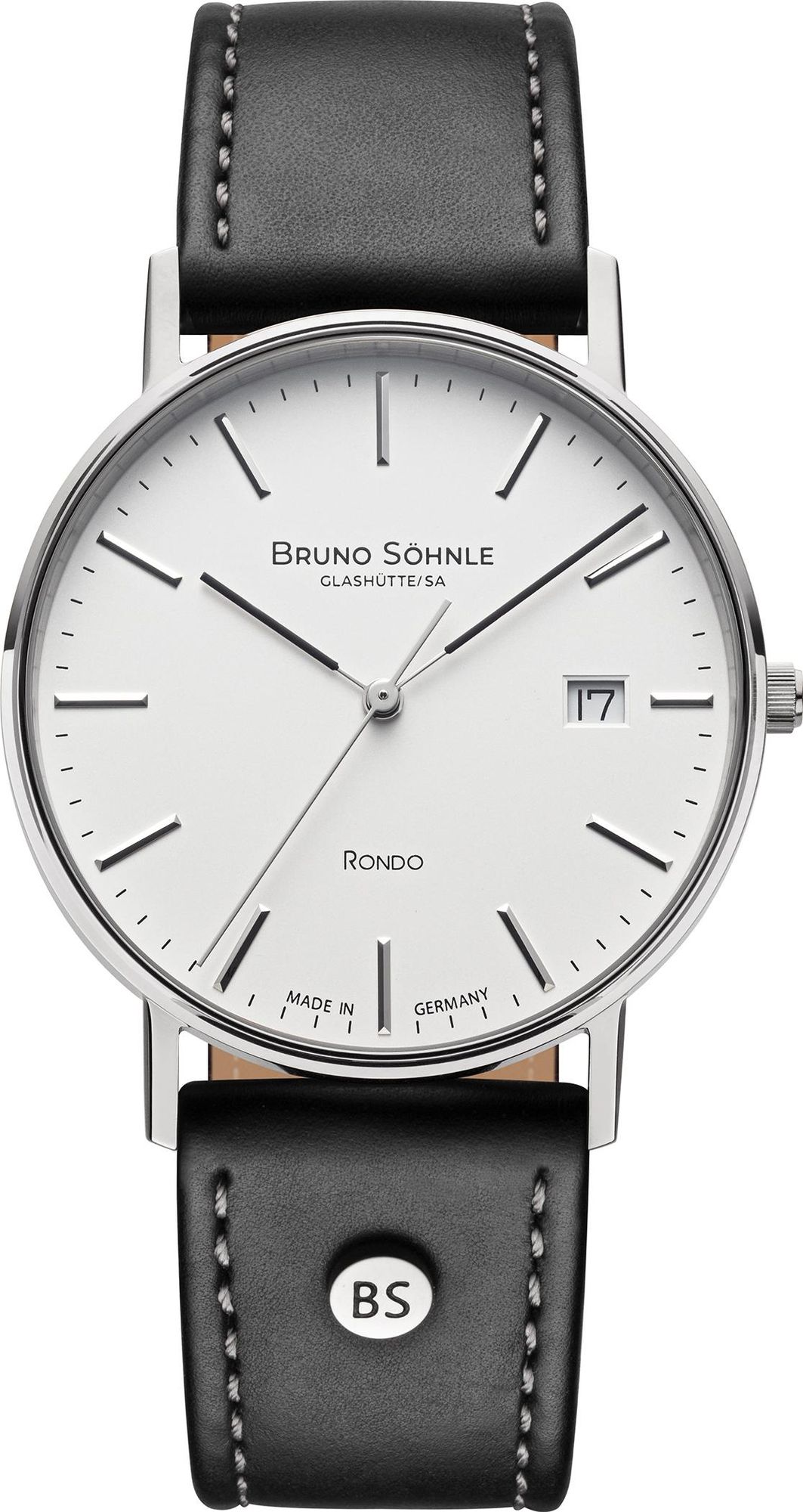 BRUNO SÖHNLE UHRENATELIER GLASHÜTTE/SA Rondo 17-13105-241 Herrenarmbanduhr BRUNO SÖHNLE UHRENATELIER GLASHÜTTE/SA Rondo 17-13105-241 Herrenarmbanduhr