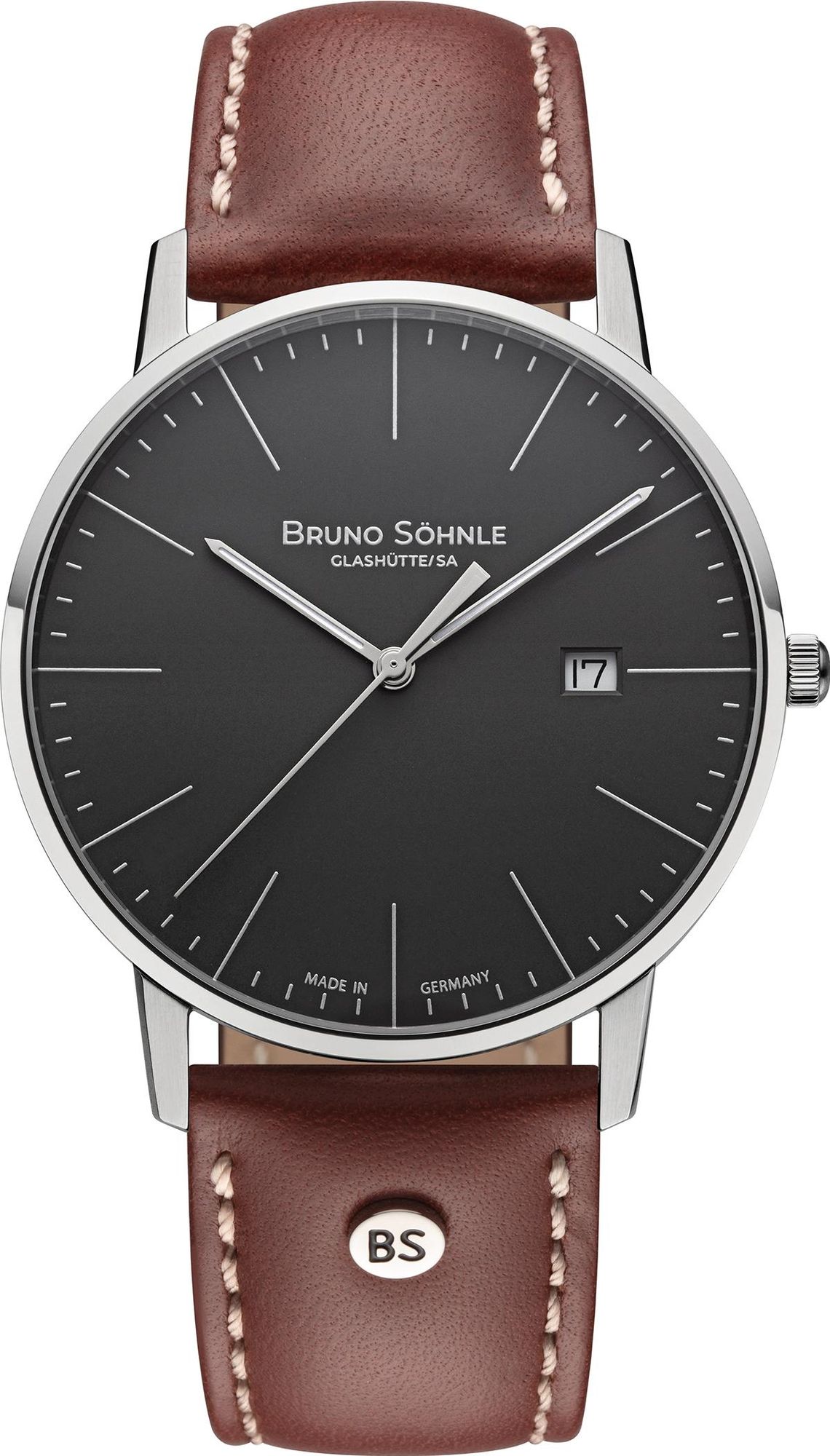 BRUNO SÖHNLE UHRENATELIER GLASHÜTTE/SA Stuttgart I Big 17-13175-841 Orologio da polso uomo BRUNO SÖHNLE UHRENATELIER GLASHÜTTE/SA Stuttgart I Big 17-13175-841 Orologio da polso uomo