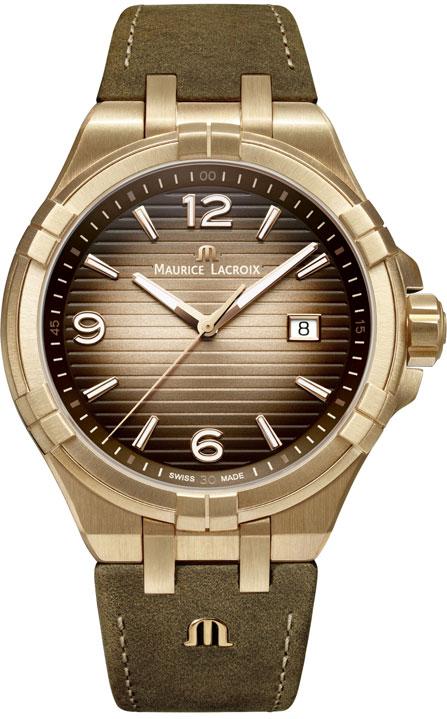 Maurice Lacroix Aikon Bronze AI1028-BRZ01-720-1 Heren armbandhorloge