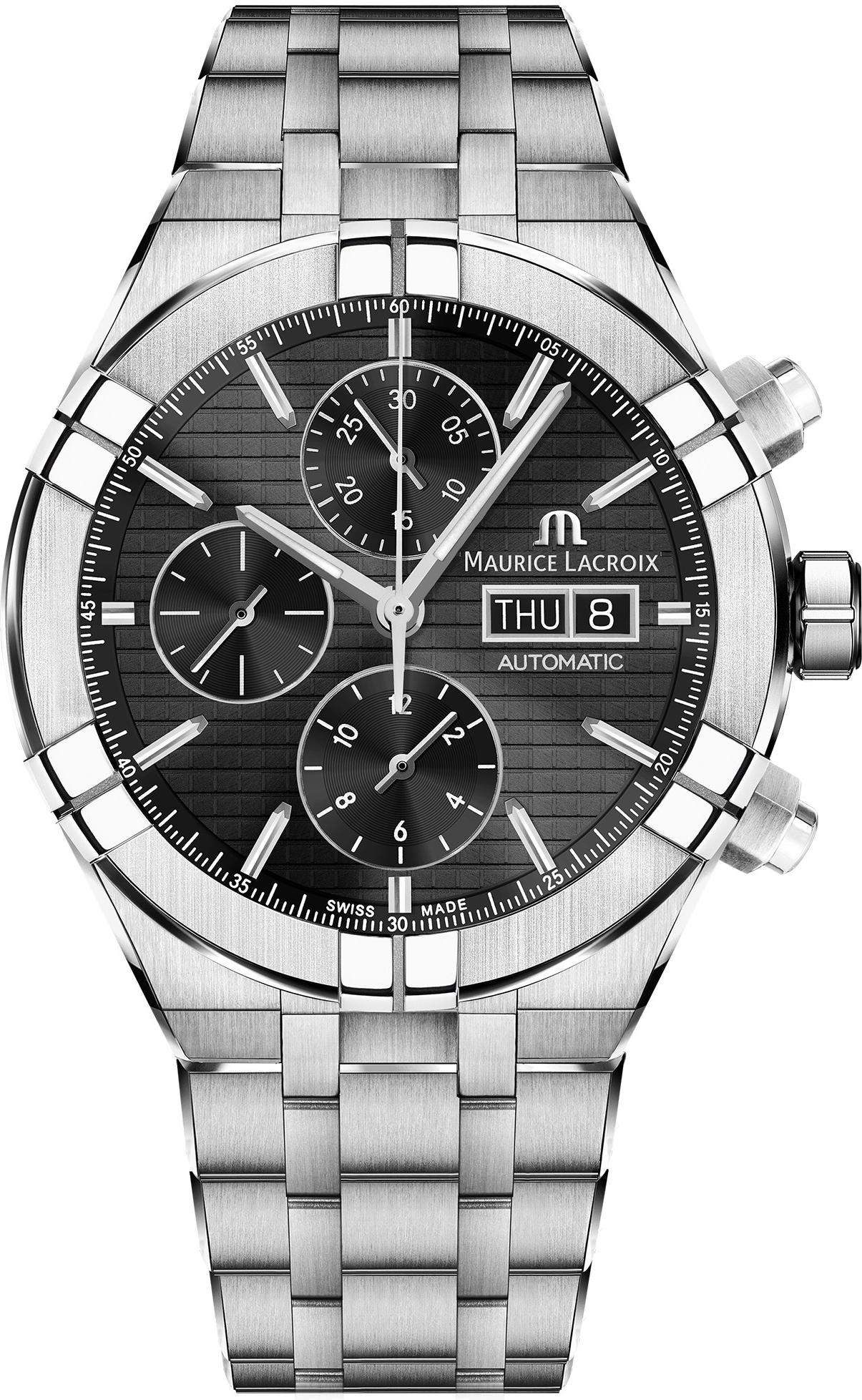 Maurice Lacroix Aikon Automatic Chronograph AI6038-SS002-330-1 Automatische herenchronograaf