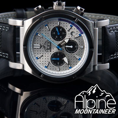 Alpine Mountaineer Liskamm 103_AM_Liskamm_BL Elegante orologio da uomo Miglior design