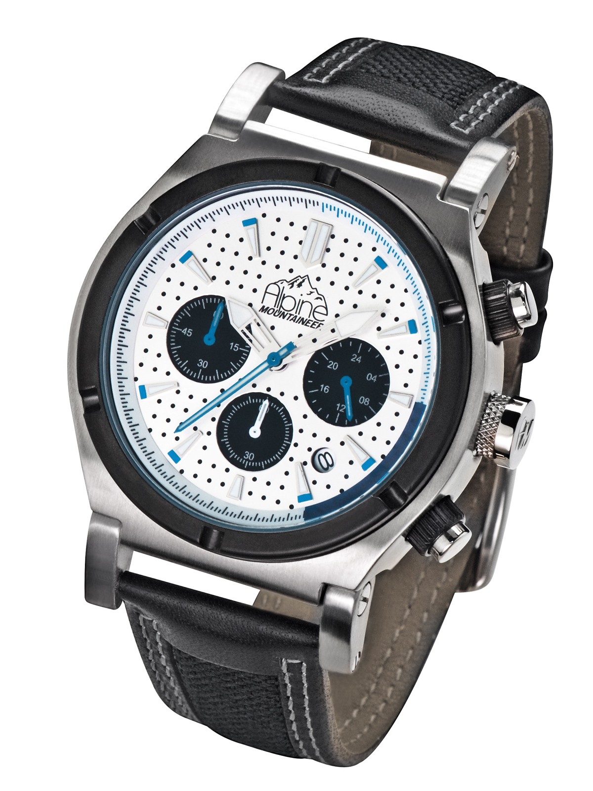 Alpine Mountaineer Liskamm 103_AM_Liskamm_BL Elegante orologio da uomo Miglior design