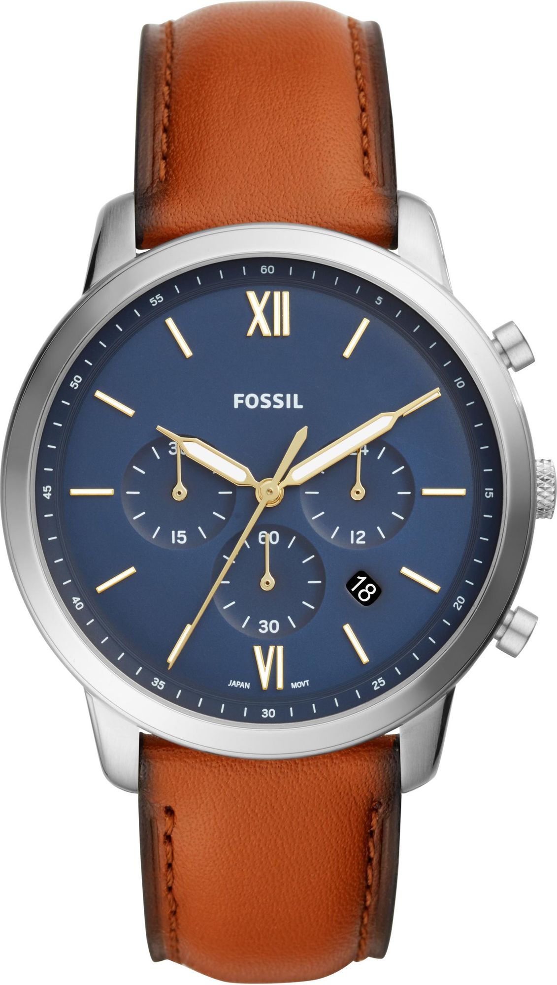 Fossil NEUTRA CHRONO FS5453 Herenchronograaf Fossil NEUTRA CHRONO FS5453 Herenchronograaf