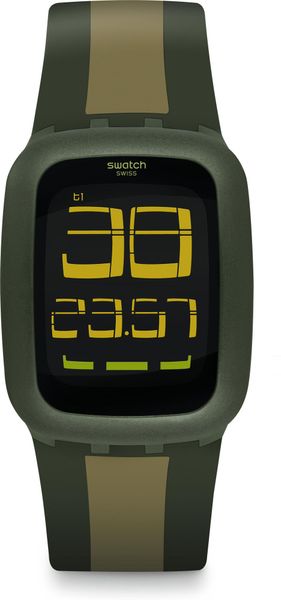 Swatch Swatch Touch SWATCH TOUCH OLIVE & LIGHT GRE SURG101D Unisex Digital watch
