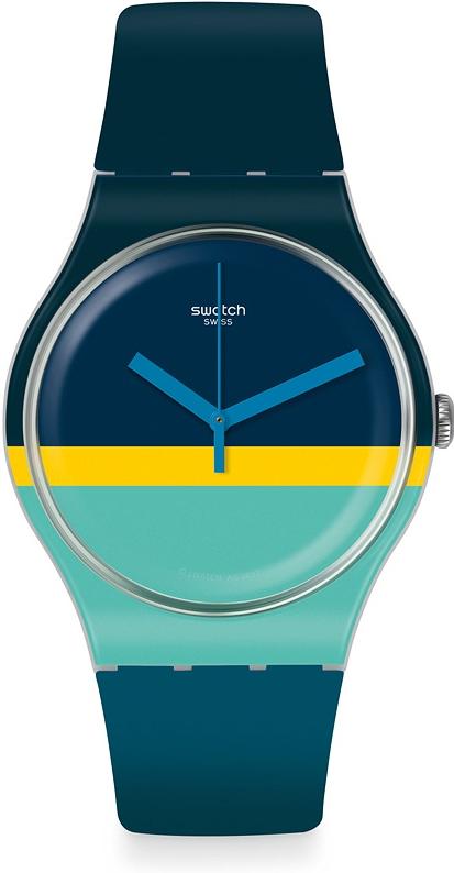 Swatch New Gent MENT'HEURE SUOW154 Heren armbandhorloge