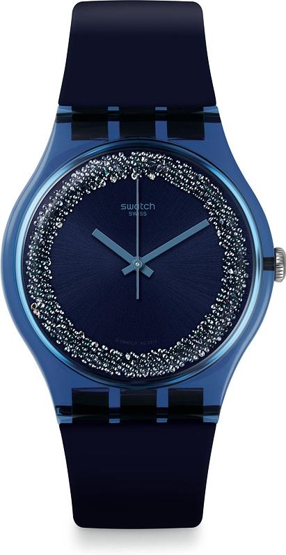 Swatch New Gent BLUSPARKLES SUON134 Herrenarmbanduhr