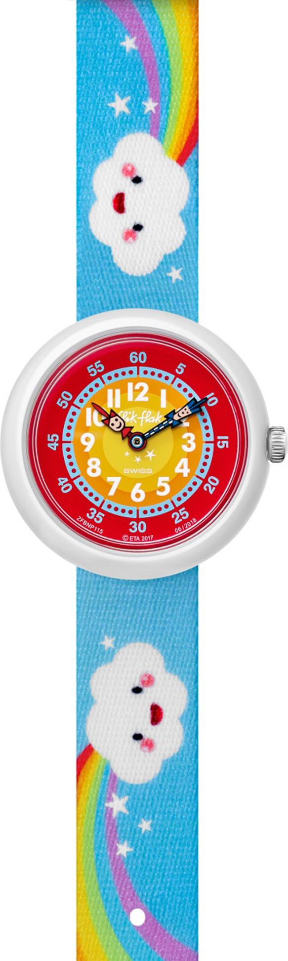 Flik Flak CLOUDBOW FBNP115 Montre élégante pour enfants