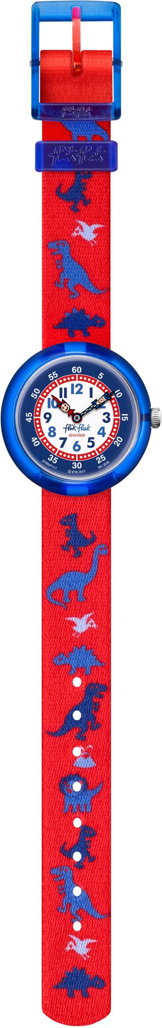 Flik Flak DINOSAURITOS FBNP117 Reloj elegante para niños