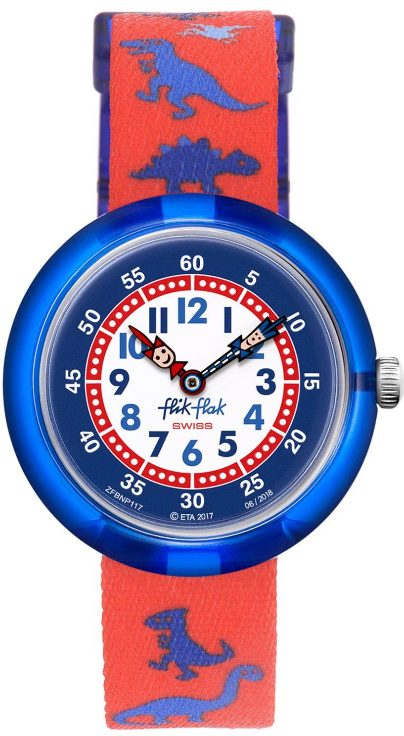 Flik Flak DINOSAURITOS FBNP117 Reloj elegante para niños