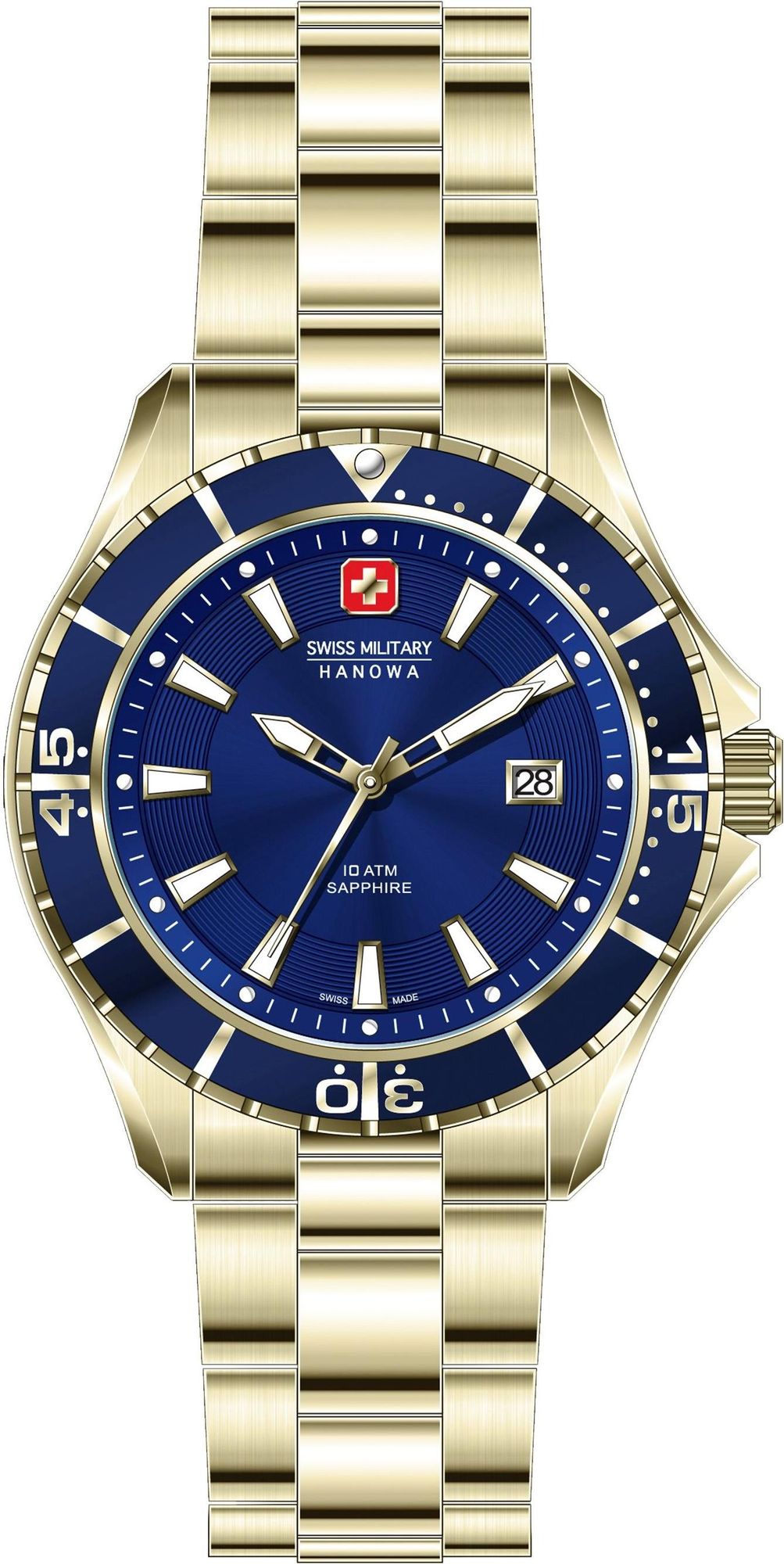 Hanowa Swiss Military NAUTILA GENTS 06-5296.02.003 Reloj de Pulsera para hombres