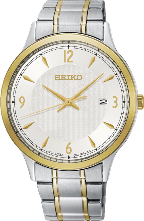 Seiko Quarz SGEH82P1 Montre-Bracelet pour hommes