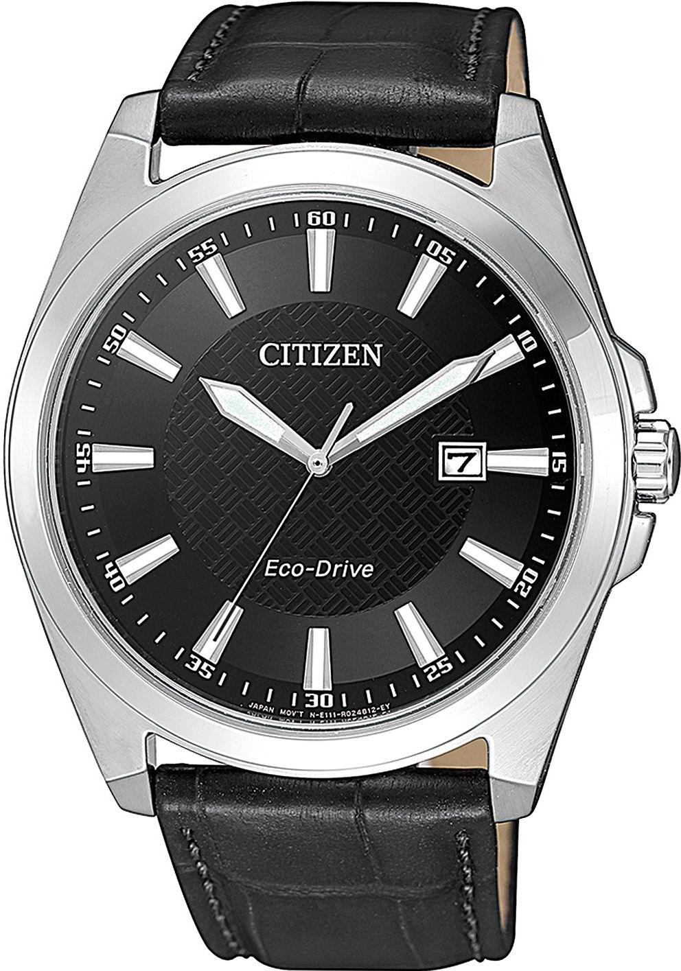 Citizen Leather BM7108-14E Mens Wristwatch