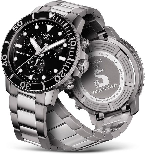 Tissot Seastar 1000 T120.417.11.051.00 Herenchronograaf Duikhorloge Tissot Seastar 1000 T120.417.11.051.00 Herenchronograaf Duikhorloge