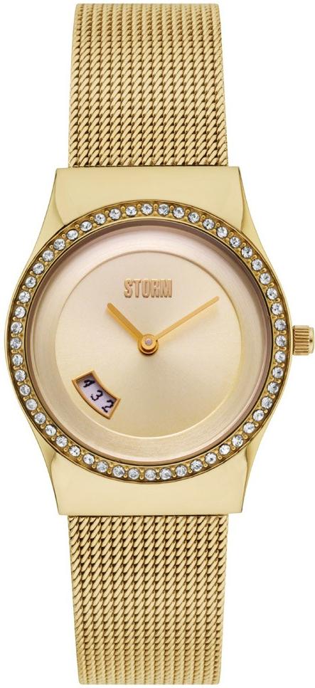 Storm London CYRO CRYSTAL GOLD 47385/GD Damenarmbanduhr