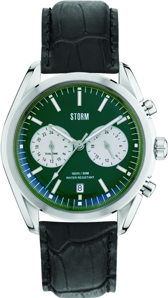 Storm London TREXON GREEN LEATHER 47357/GN Cronografo uomo