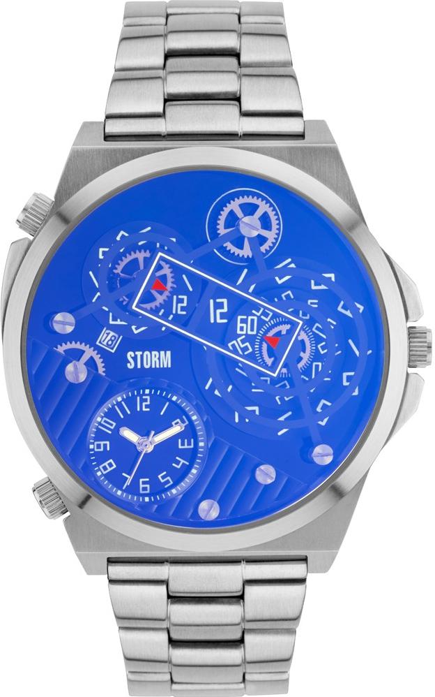 Storm London TRIMATIC LAZER BLUE 47329/LB Heren armbandhorloge