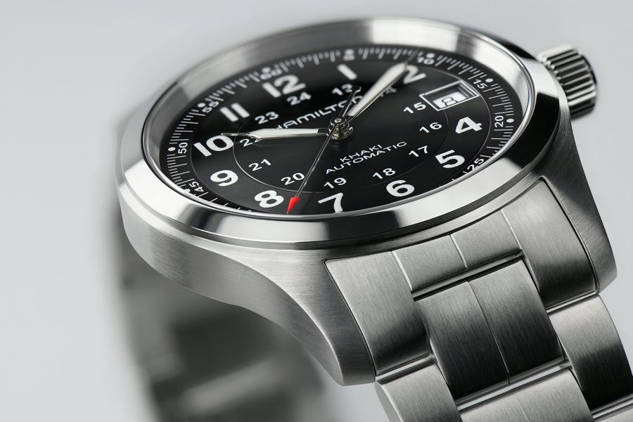 Hamilton Khaki Field H70455133 Herren Automatikuhr Hamilton Khaki Field H70455133 Herren Automatikuhr