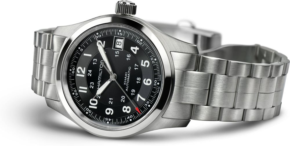 Hamilton Khaki Field H70455133 Herren Automatikuhr Hamilton Khaki Field H70455133 Herren Automatikuhr