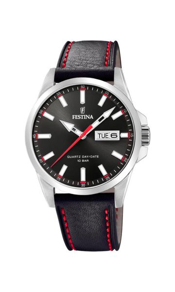 Festina Lederband klassisch F20358/4 Orologio da polso uomo Festina Lederband klassisch F20358/4 Orologio da polso uomo