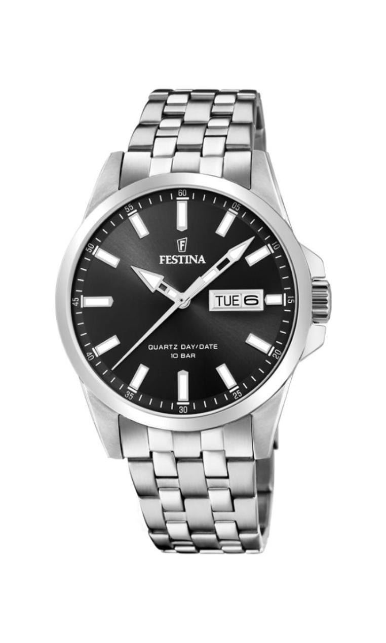 Festina Stahlband klassisch F20357/4 Herrenarmbanduhr