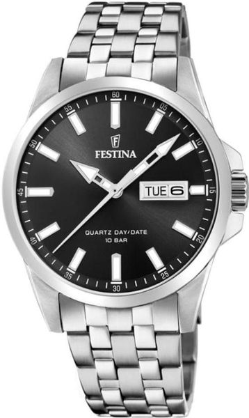 Festina Stahlband klassisch F20357/4 Heren armbandhorloge Festina Stahlband klassisch F20357/4 Heren armbandhorloge