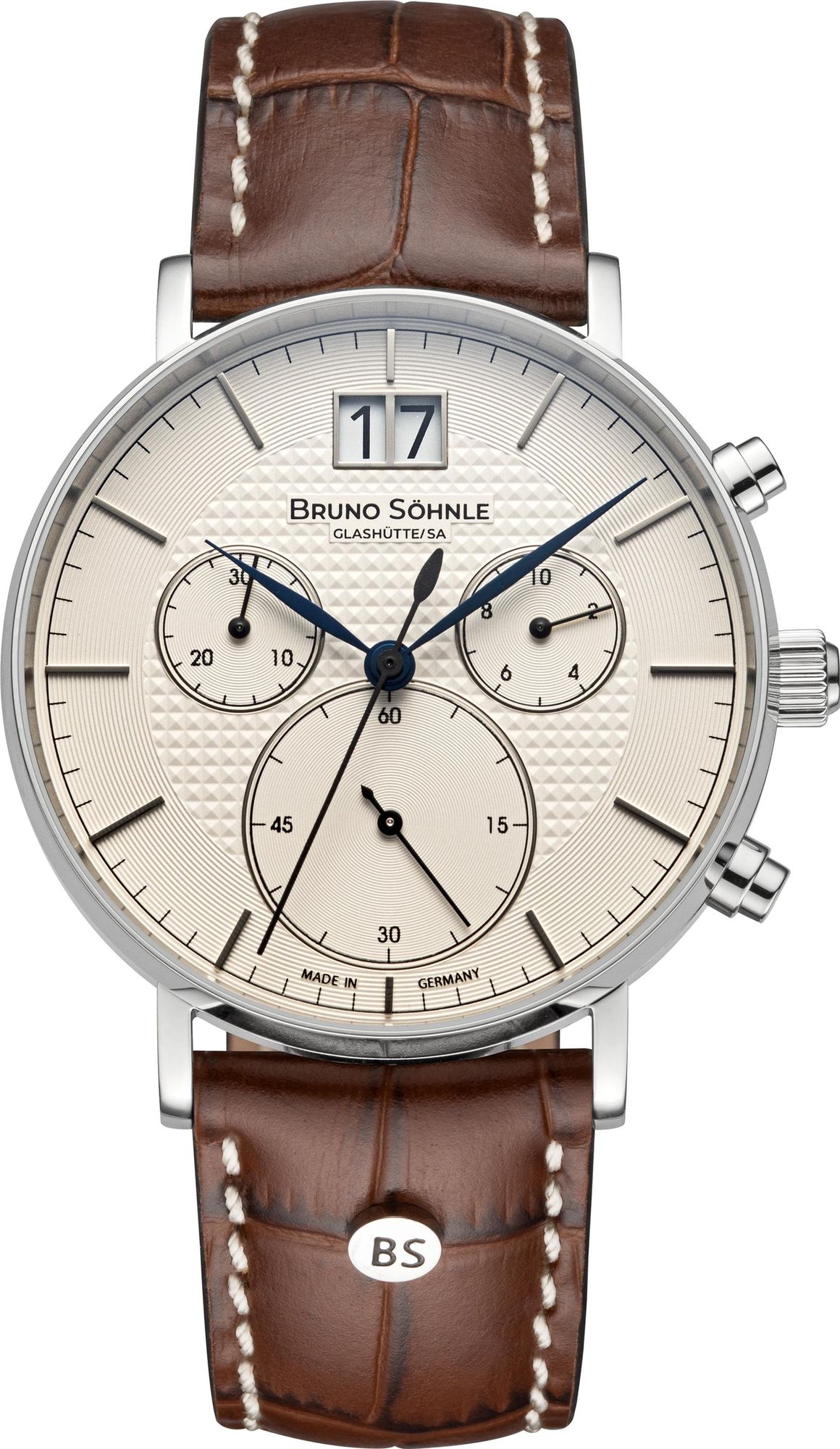 BRUNO SÖHNLE UHRENATELIER GLASHÜTTE/SA München I Chronograph 17-13216-241 Herrenchronograph BRUNO SÖHNLE UHRENATELIER GLASHÜTTE/SA München I Chronograph 17-13216-241 Herrenchronograph